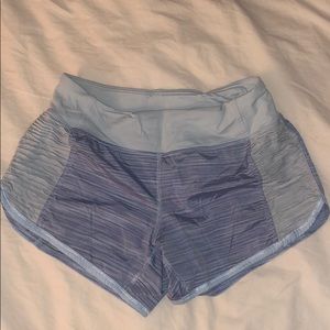 Lululemon running shorts size 4